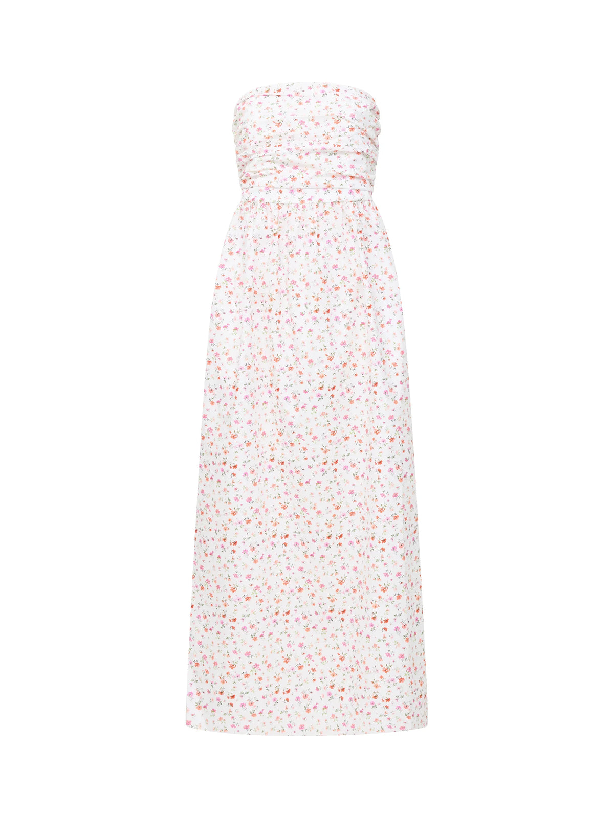 Nomi Cotton Bandeau Maxi Dress