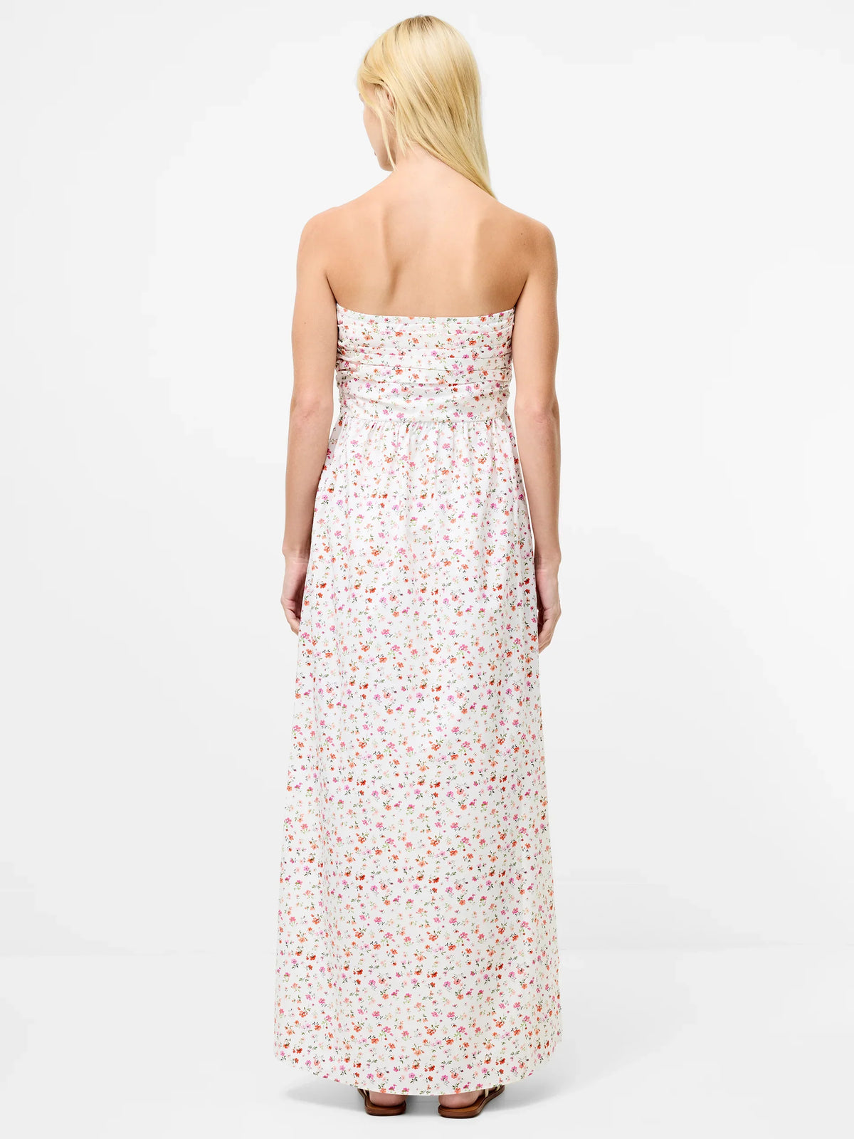 Nomi Cotton Bandeau Maxi Dress