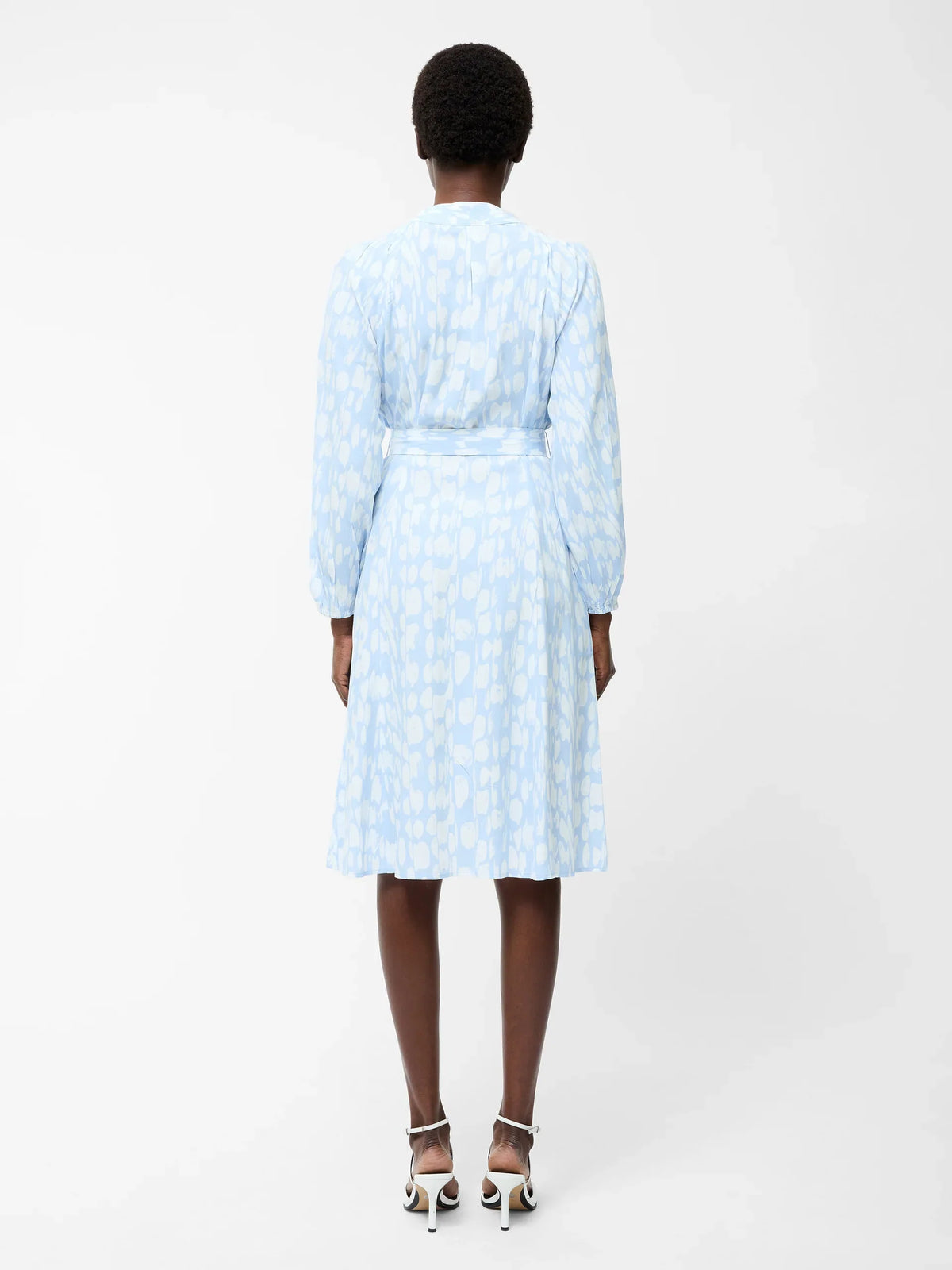 Islanna Long Sleeve Belted Midi Dress