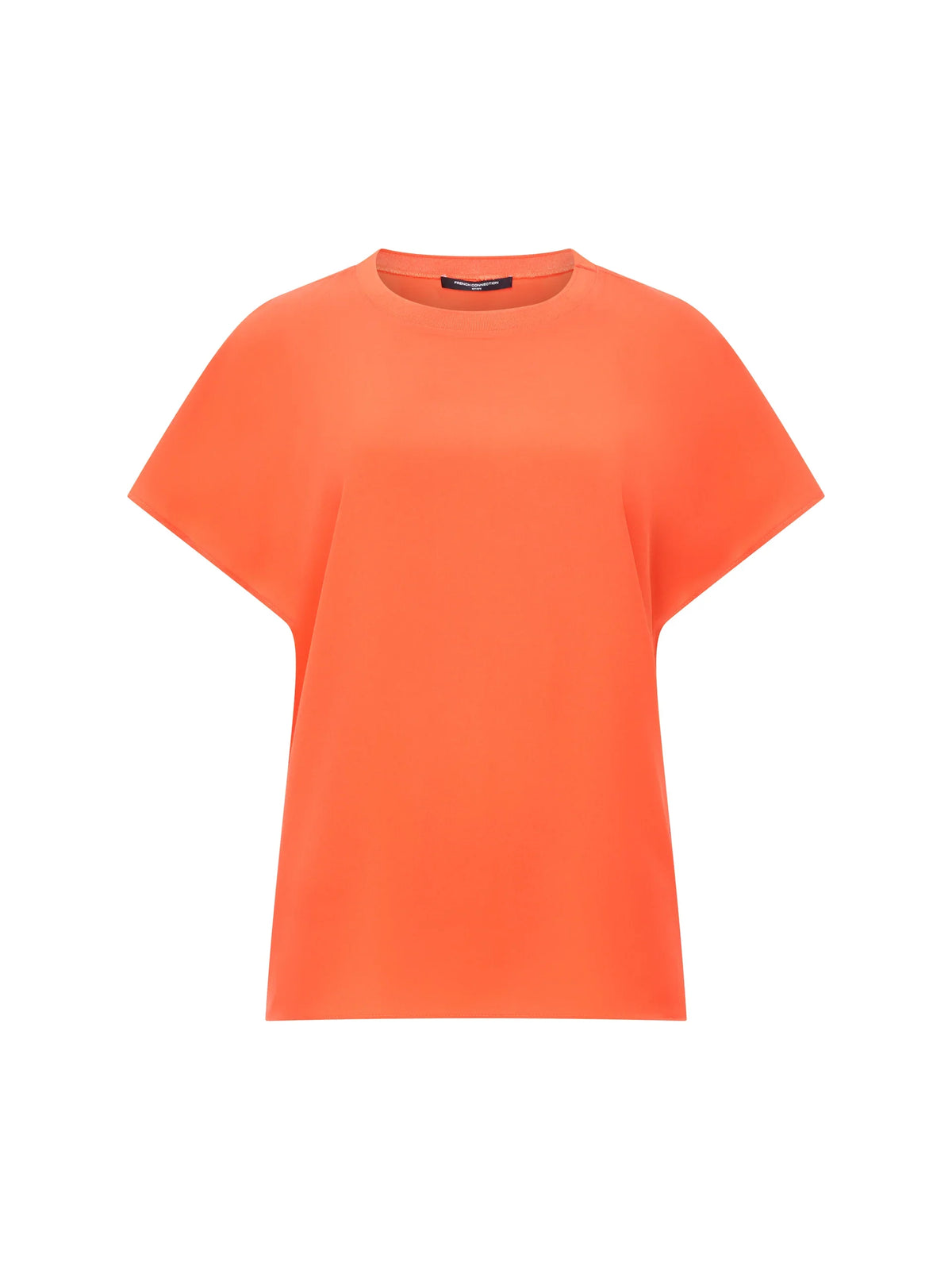 Crepe Light Crew Neck Top