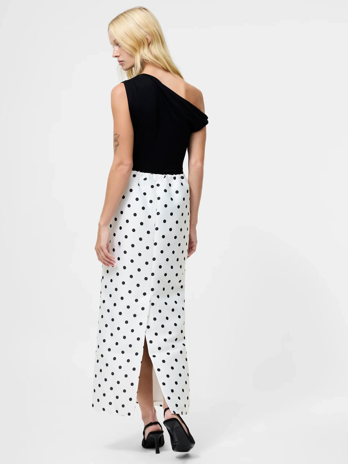 Polka Dot Maxi Skirt