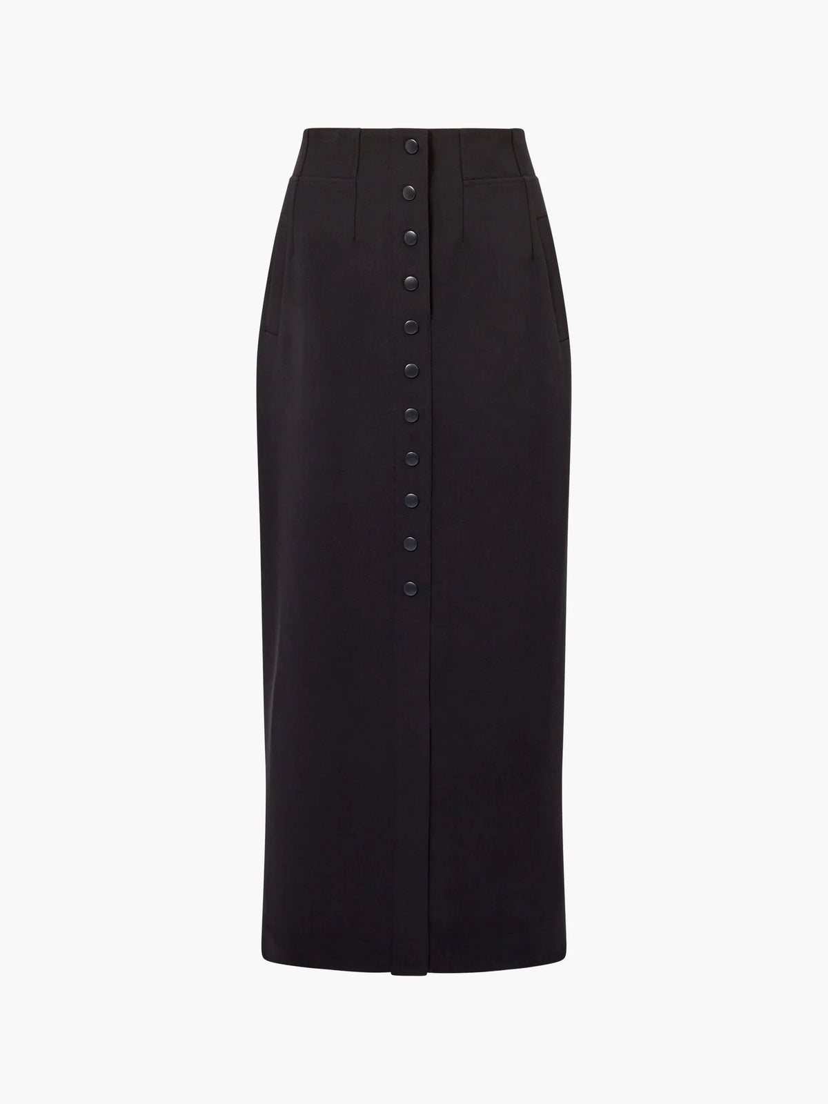 Jaiden Tailored High Waisted Midaxi Skirt