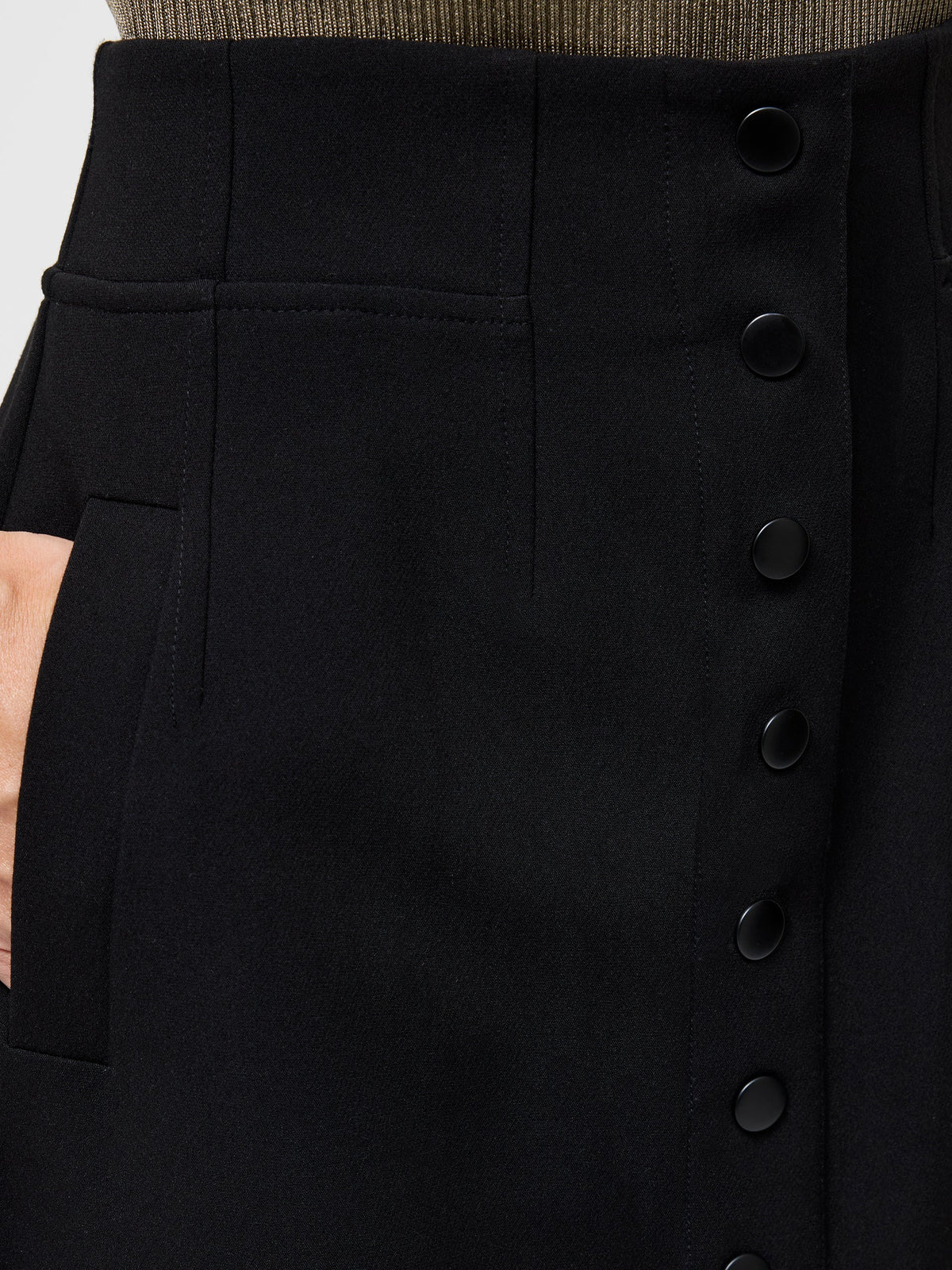 Jaiden Tailored High Waisted Midaxi Skirt