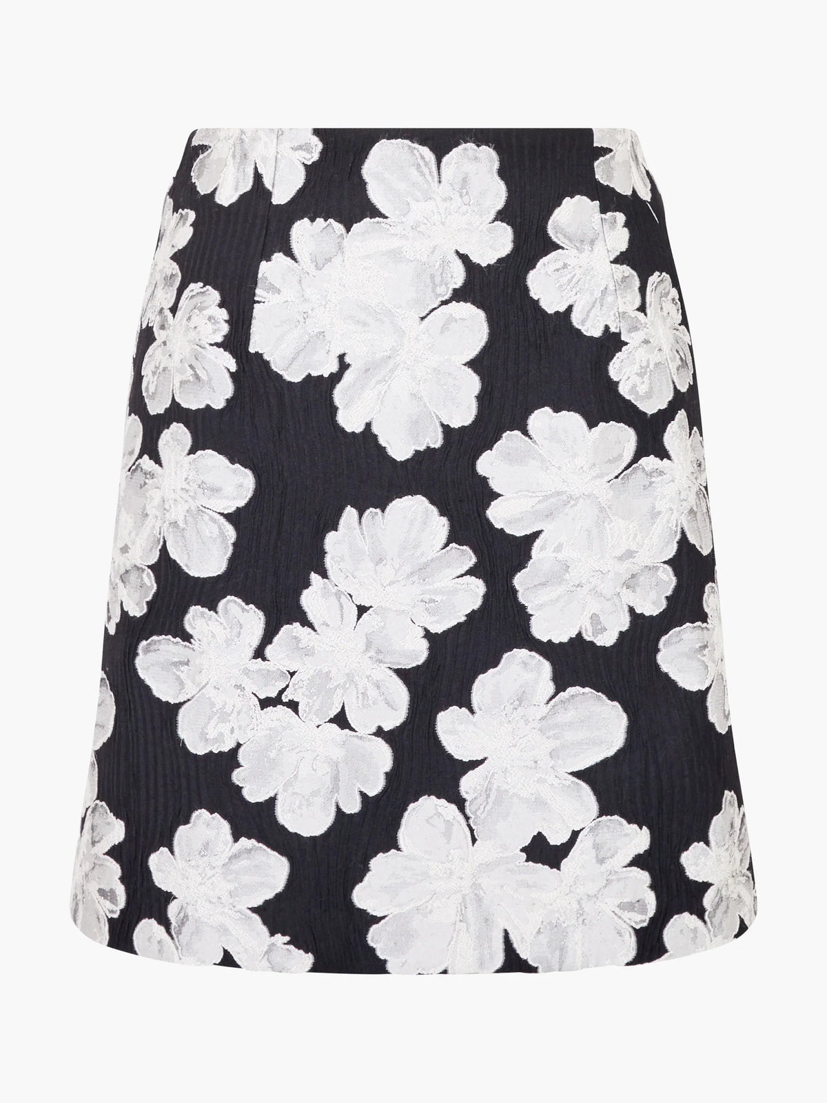 Lora Poly Jacquard Mini Skirt