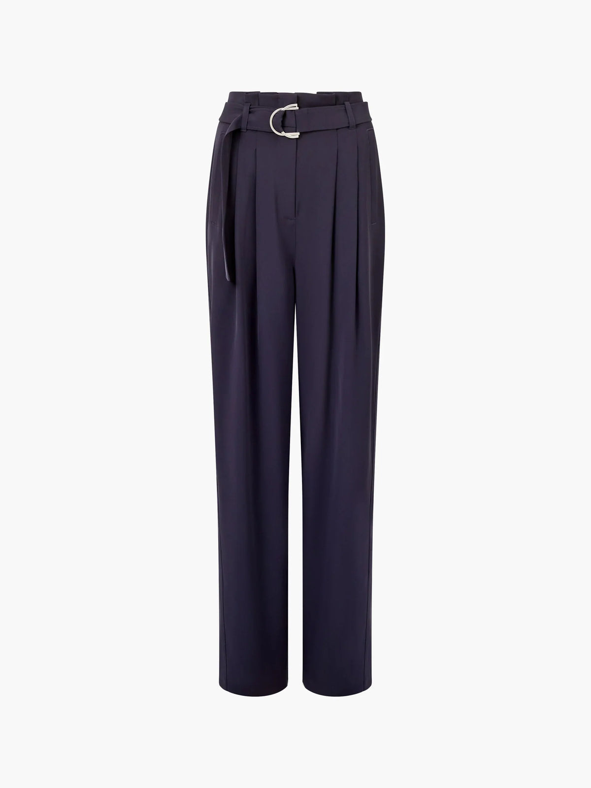 Vinnie Tailored D-Ring Belted Wide Leg Trousers