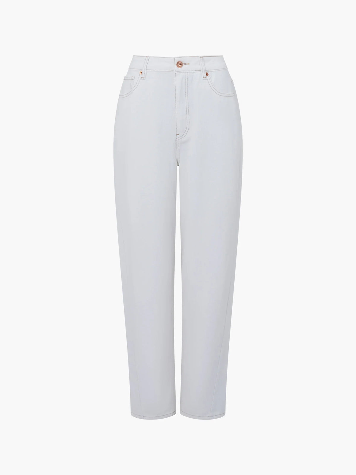 Loren Twill Denim Barrel Leg Jeans