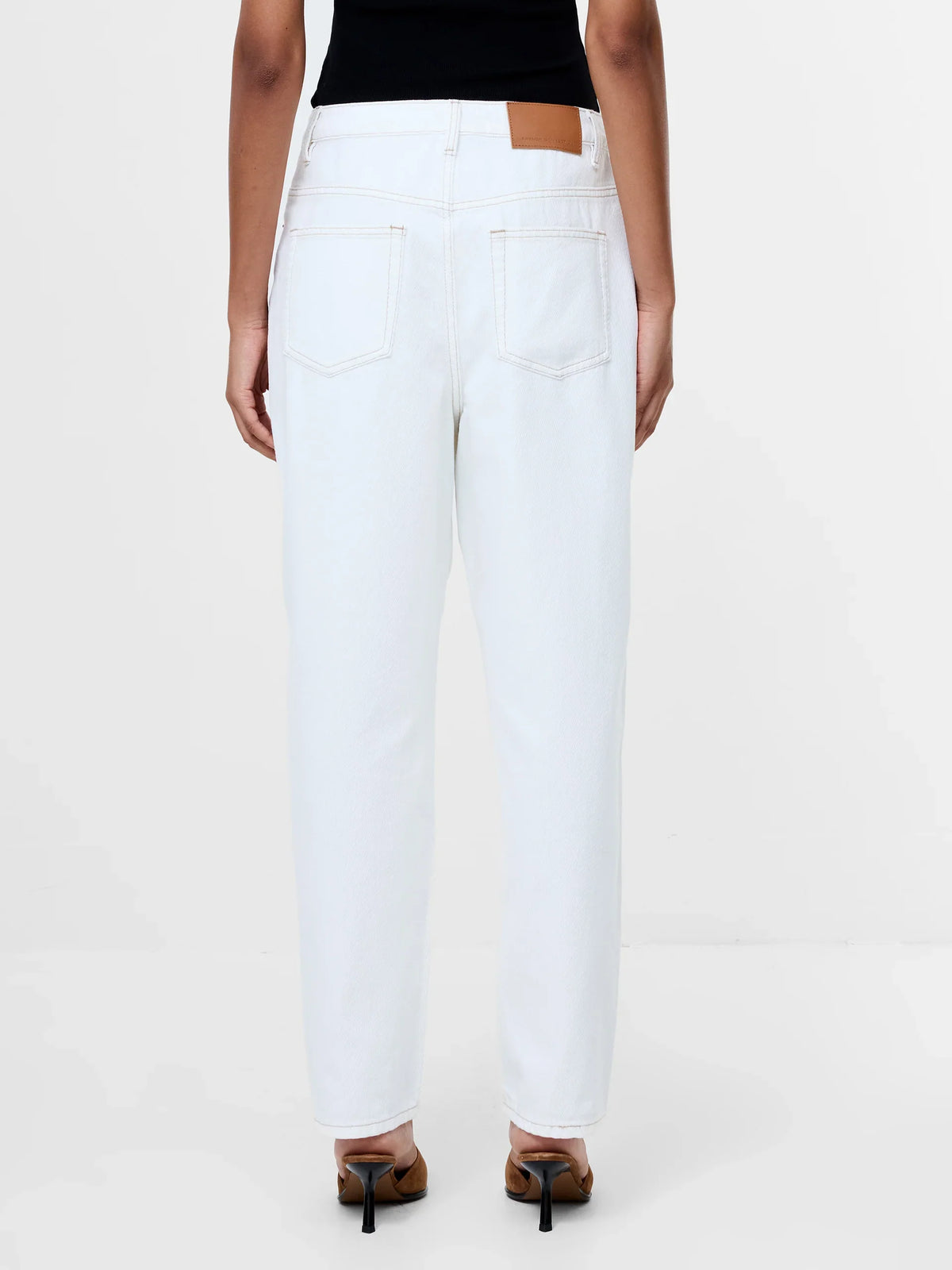 Loren Twill Denim Barrel Leg Jeans