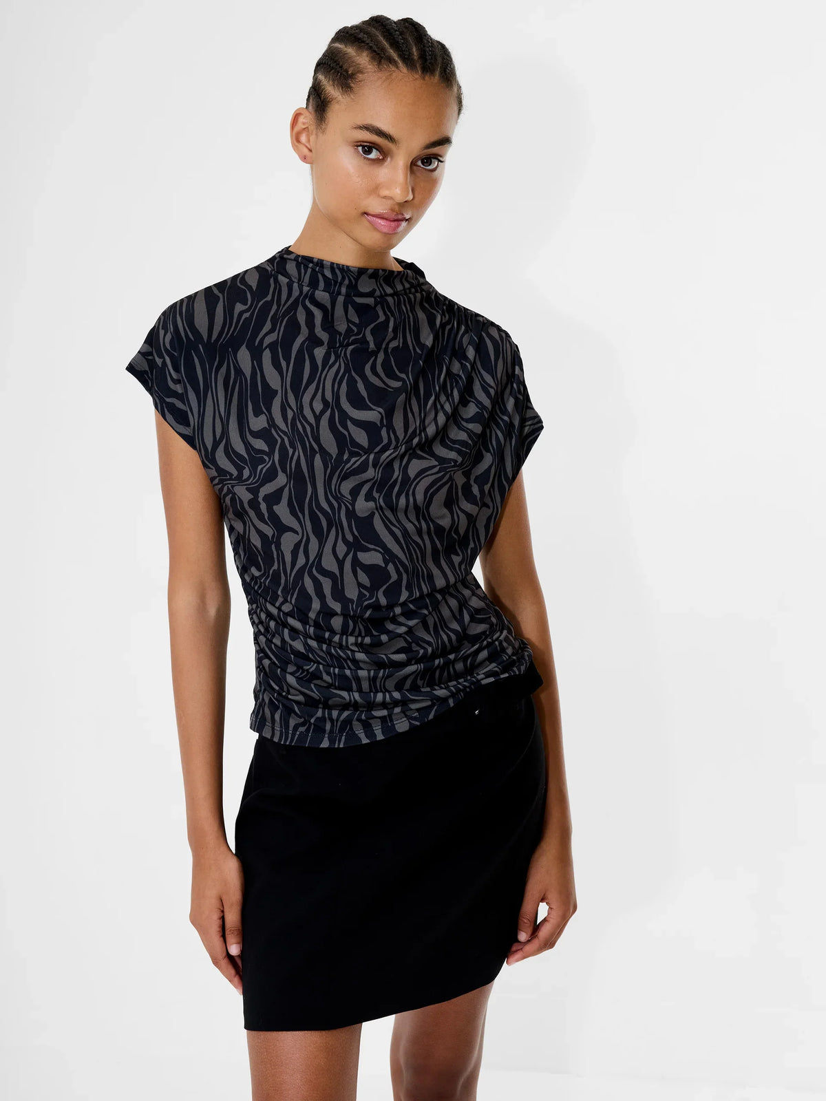 Zaria Zina Jersey Top