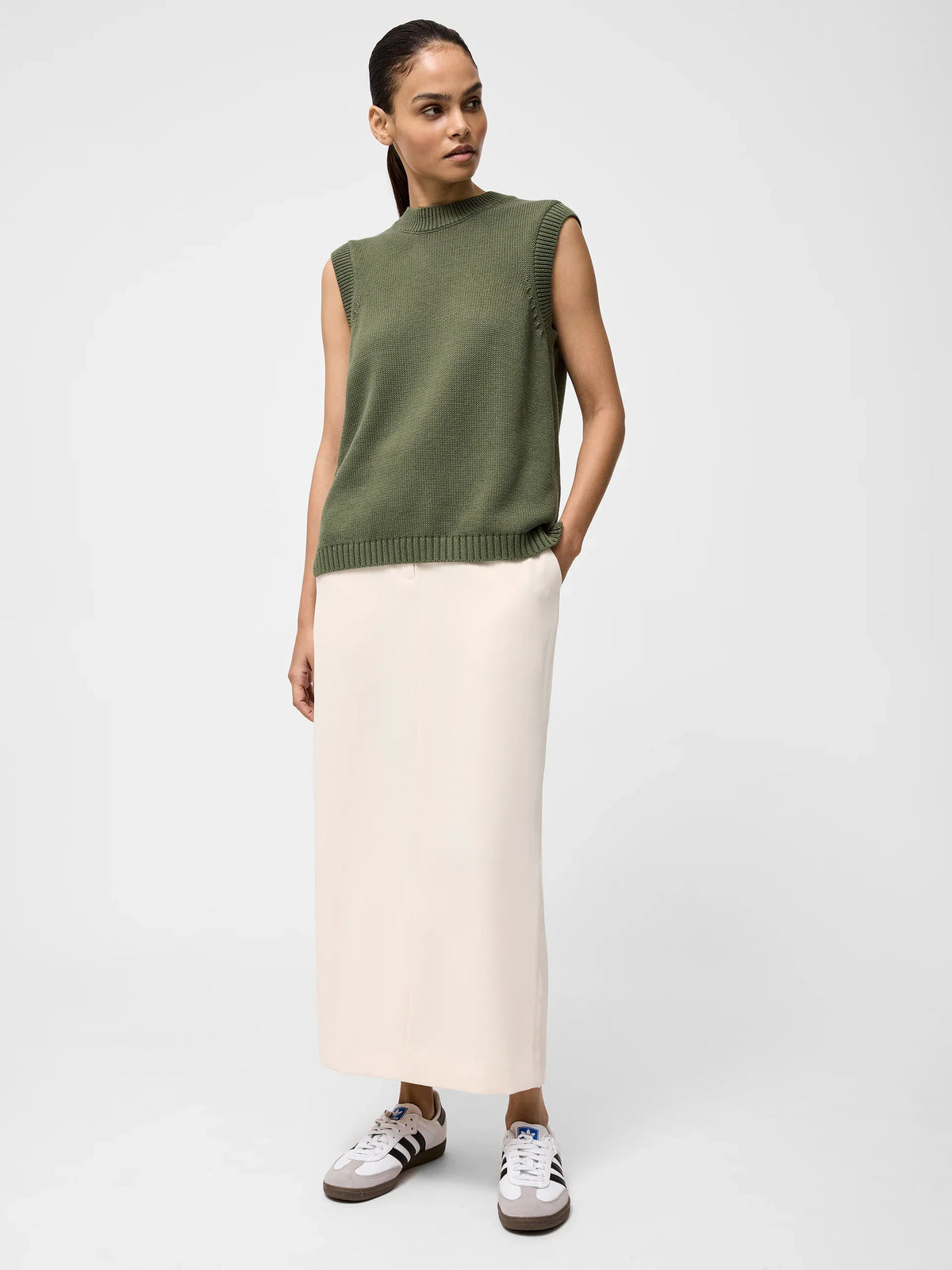 Oversized Knit Tank