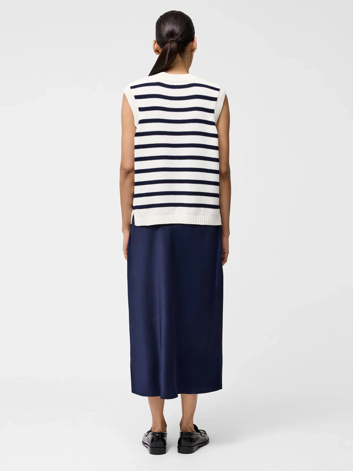 Striped Oversize Knit Tank
