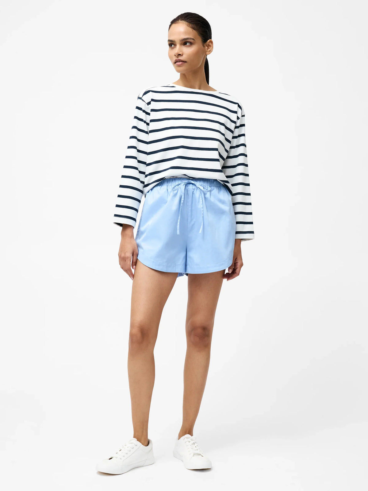 Alexis Cotton Drawstring Shorts